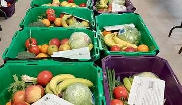 Good Food Boxes. Photo provided by United Way of Bruce Grey.
